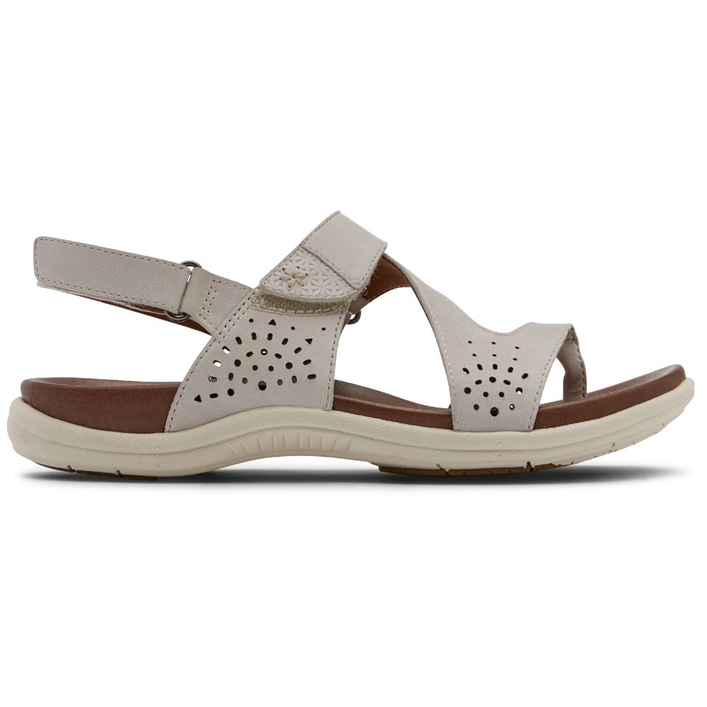 Rockport Canada Cobb Hill Rubey Thong - Womens Sandals White (ICK027853)